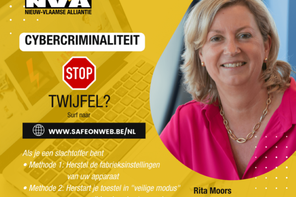 Stop Cybercriminaliteit! | Rita Moors